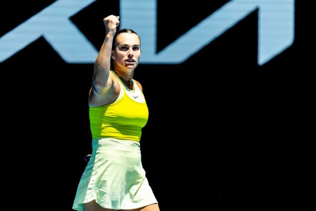 Urmarea tenisului Sabalenka o invinge pe Tauson Djokovic il invinge pe Machac