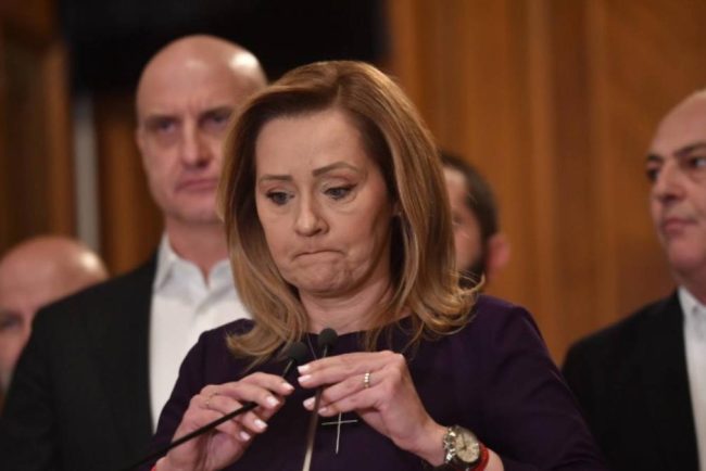 Elena Lasconi cere USR sa respinga motiunea lui George Simion