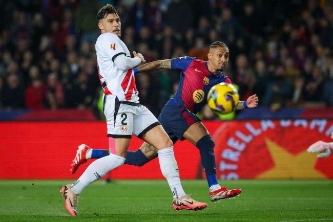 Ratiu si Vallecano pierd la limita cu Barcelona Catalaanii lideri in LaLiga
