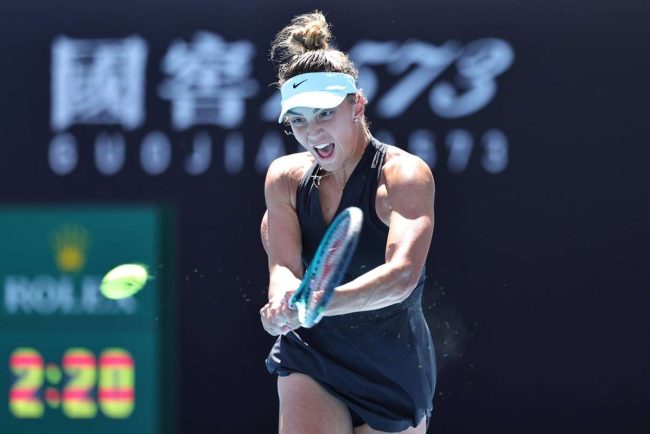 Tennis Tracker Begu calificata Jaqueline Cristian eliminata Ostapenko vs Anisimova finala de la Doha
