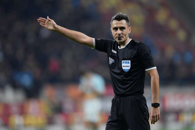 Arbitrul Horatiu Fesnic delegat la meci Conference League