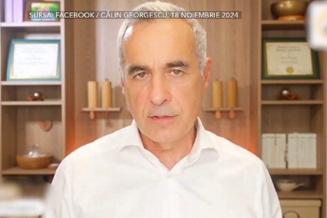 Ce declara Calin Georgescu despre George Simion in noiembrie Este omul altora al celor care nu au nimic in comun cu binele poporului