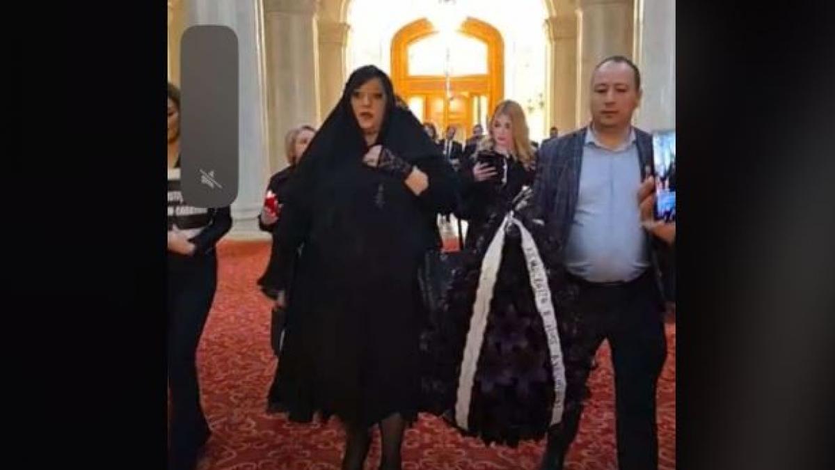 Circ in Parlament Sosoaca in doliu intrare fortata la CCR