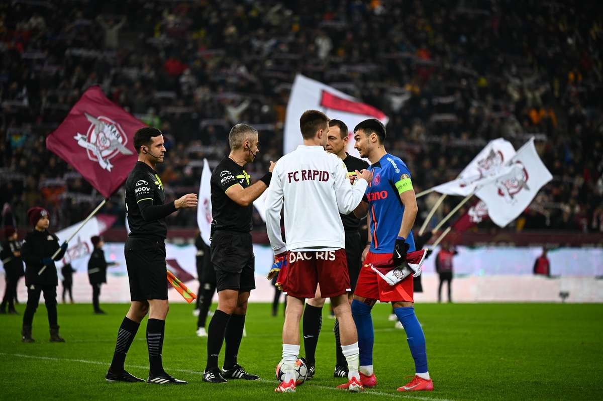 Lovitura grea pentru Rapid Doua vedete OUT cu Hermannstadt