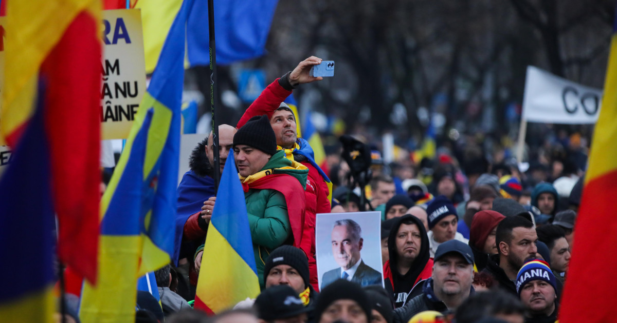 Polonezul arestat preventiv pentru cutit la protestul AUR