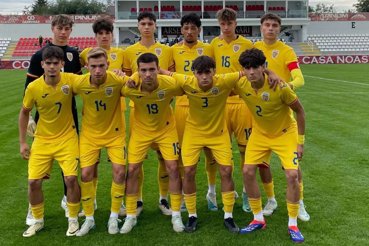 Romania U17 a invins cu 10 0 in preliminarii