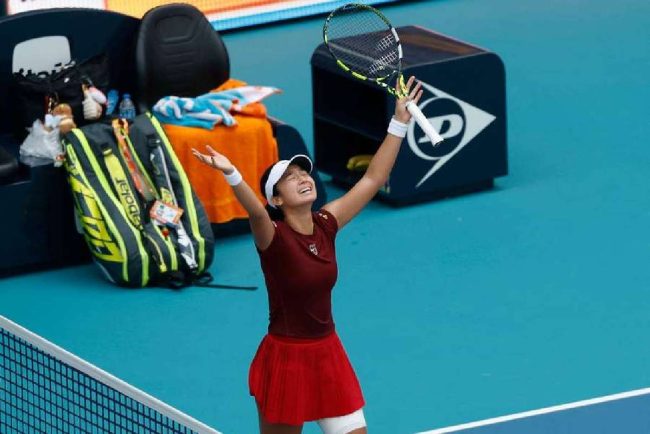 Sunt in al noualea cer spune Alexandra Eala dupa calificarea in semifinale la Miami