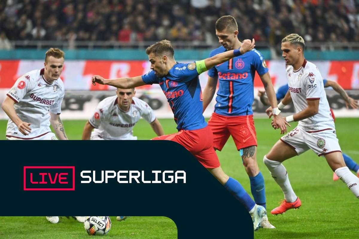Superliga LIVE FCSB ramane in zece Dawa eliminat