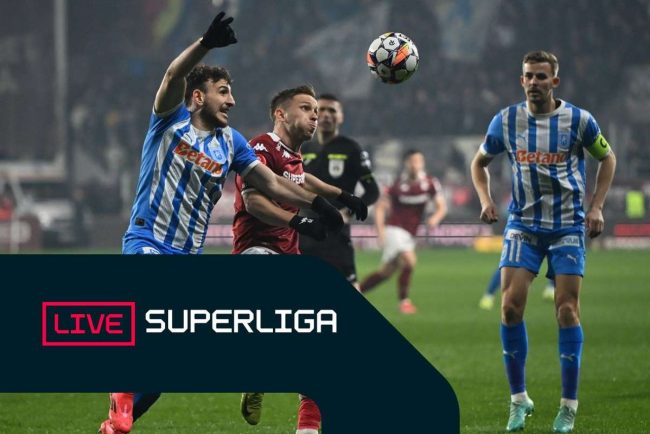 Superliga LIVE Rapid Universitatea Craiova echipele de start