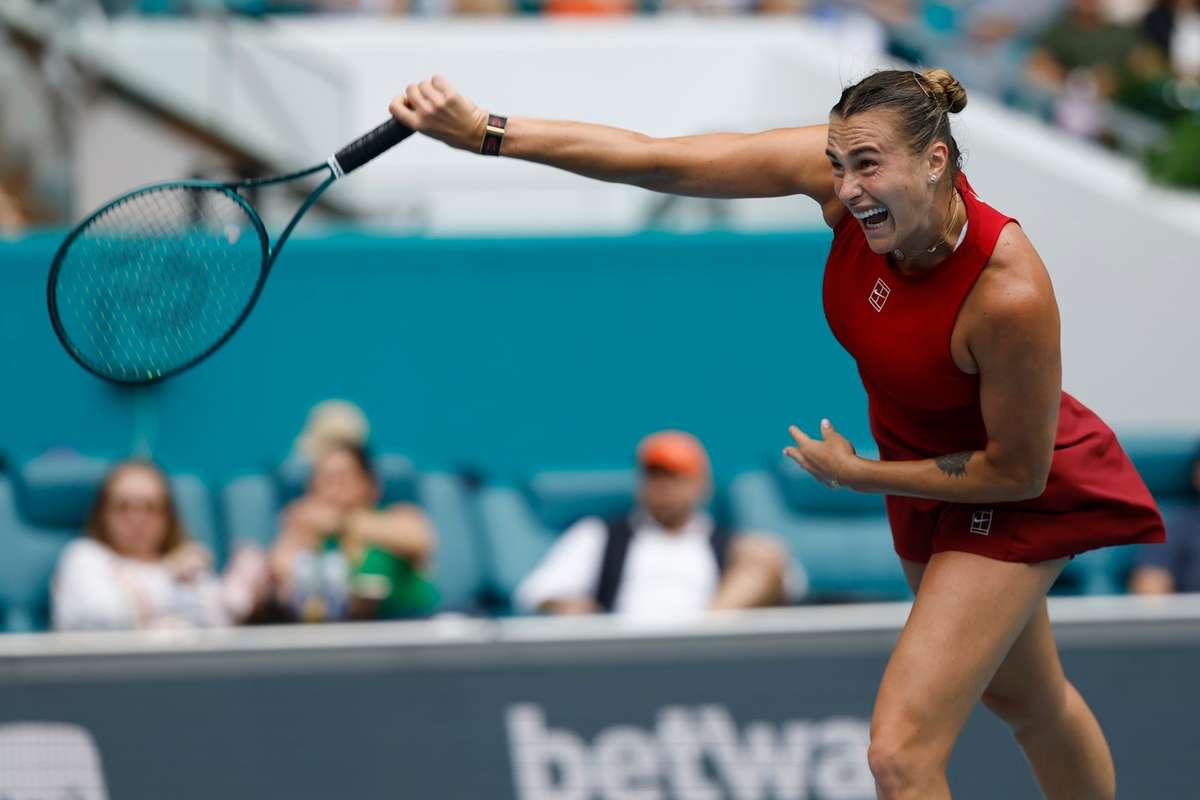 Tracker tenis Sabalenka castiga WTA Miami