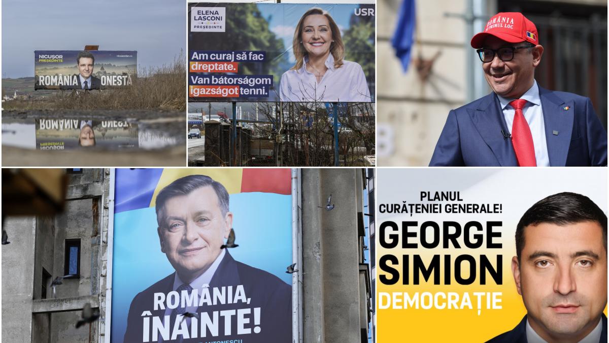 Ce slogane au candidatii la prezidentiale Nicusor Dan l a schimbat Lasconi se vinde si in maghiara