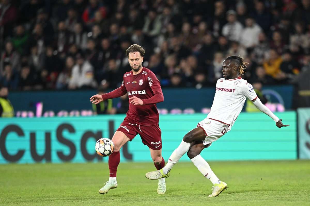 VIDEO Goluri de ambele parti si cartonas rosu anulat in derby ul CFR Rapid