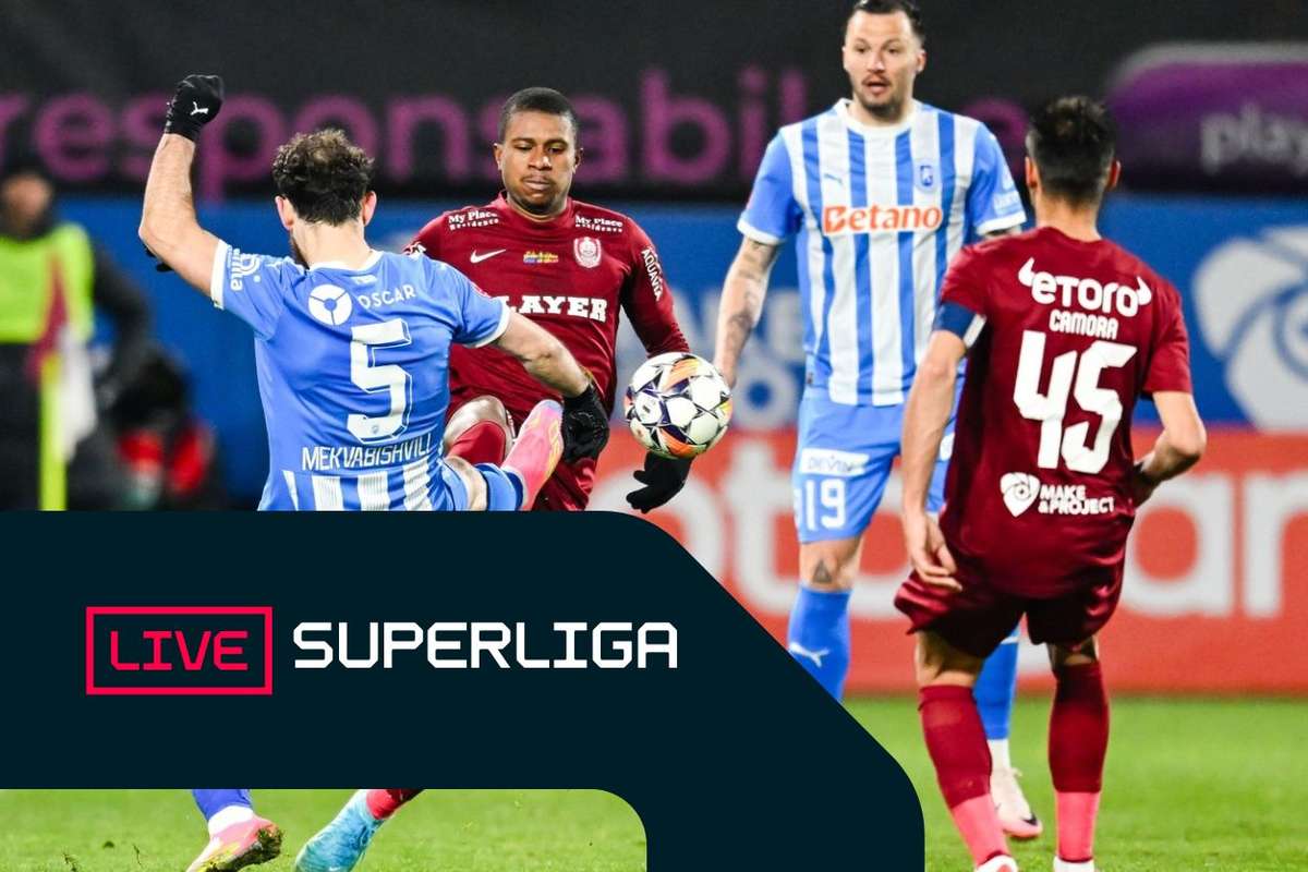 Superliga LIVE Univ Craiova CFR clujenii rastoarna scorul