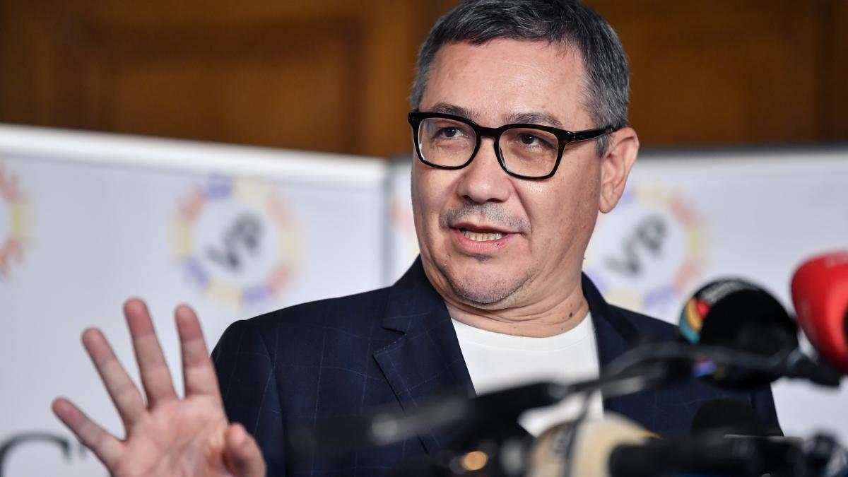 Victor Ponta anunta campanie pentru turul 2 posibil George Simion