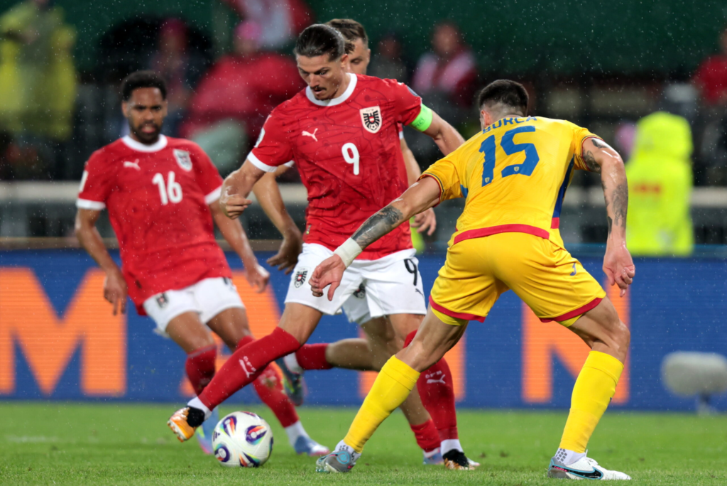 Romania a pierdut in fata Austriei la preliminarii