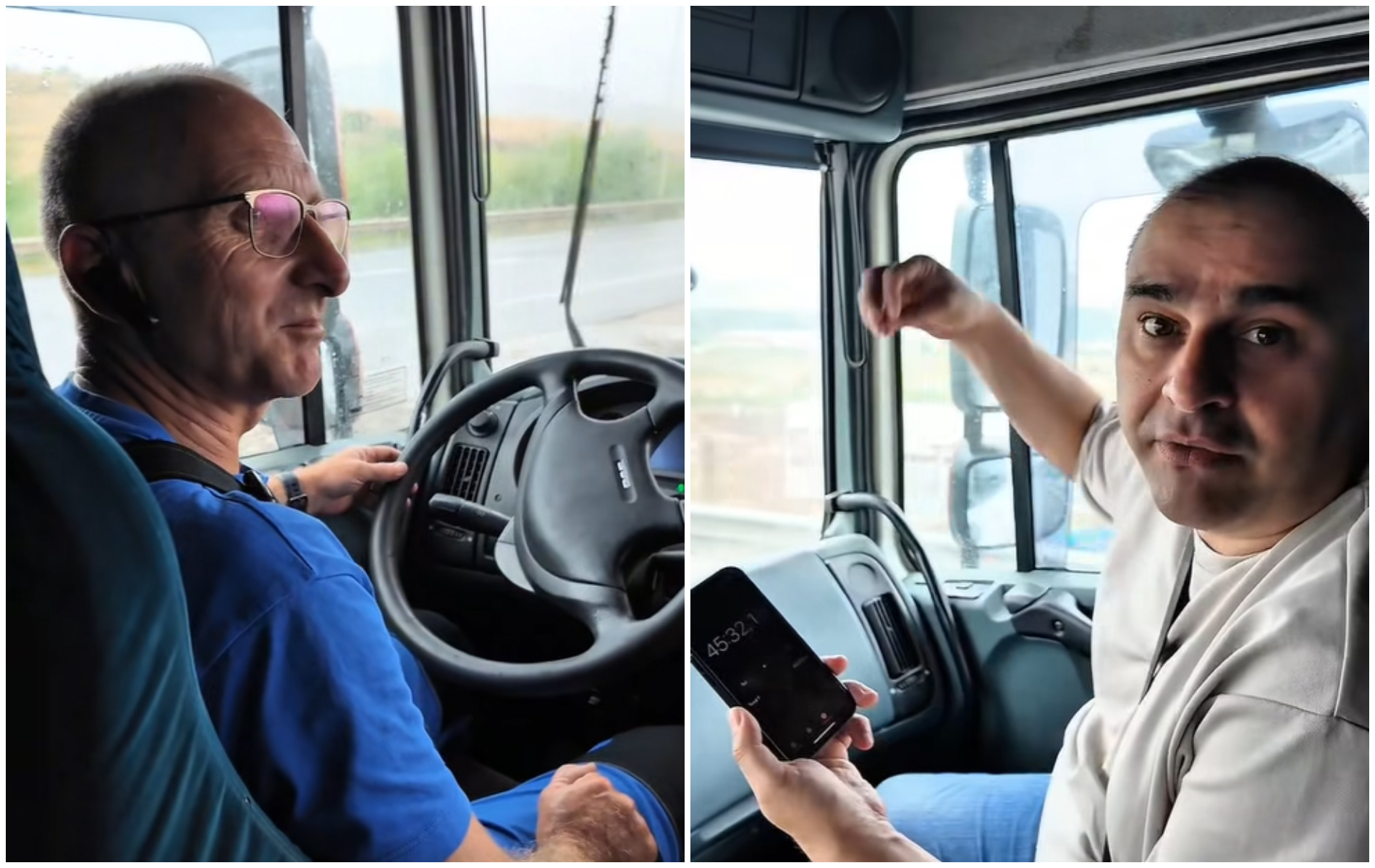 Dan Tarcea a verificat traseul pentru soferii de TIR