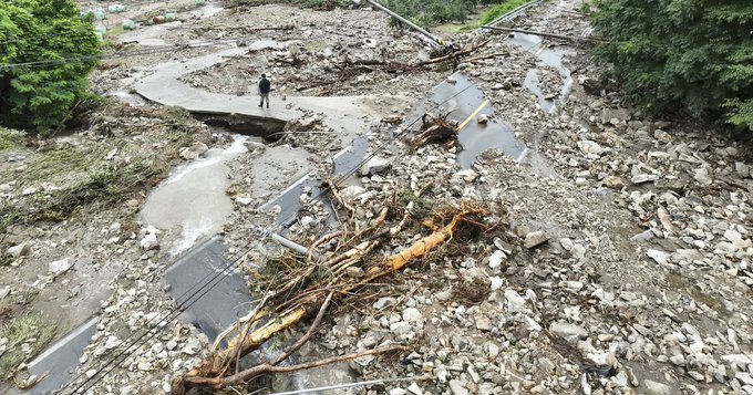 Ploile torentiale din Coreea de Sud patru morti