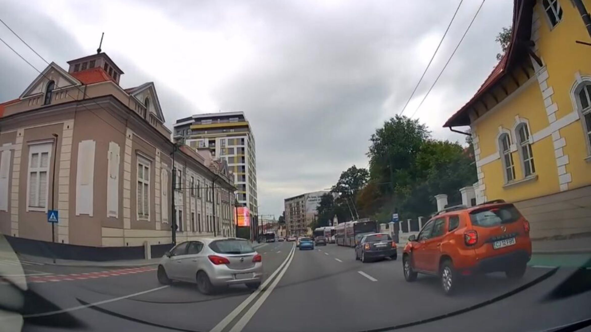 sofer grabit taie linia dubla continua in Cluj