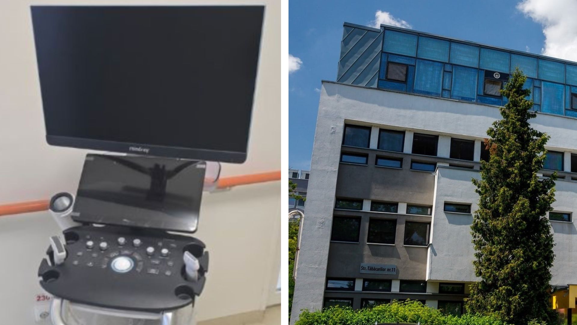 Sanatate europeana la Cluj Ecograf nou la spital