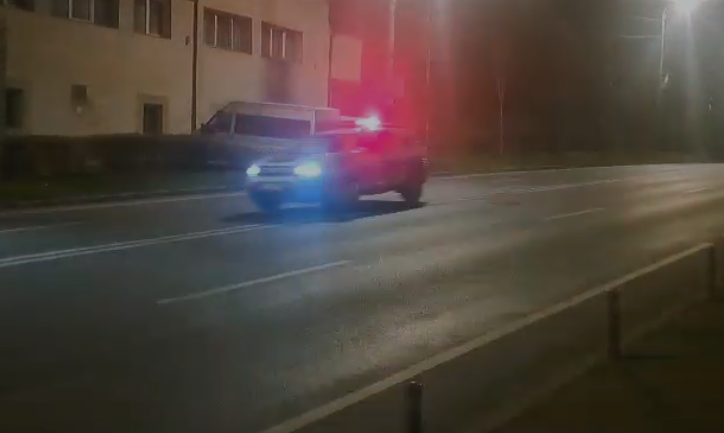 Accident pe Calea Baciului doua masini implicate