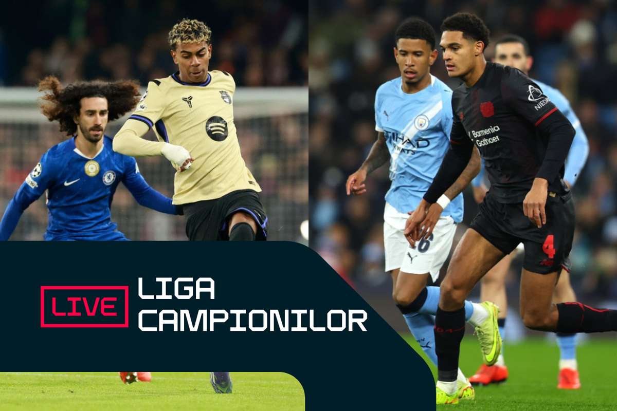 LIVE Liga Campionilor Barca condusa de Chelsea Leverkusen in avantaaj cu City