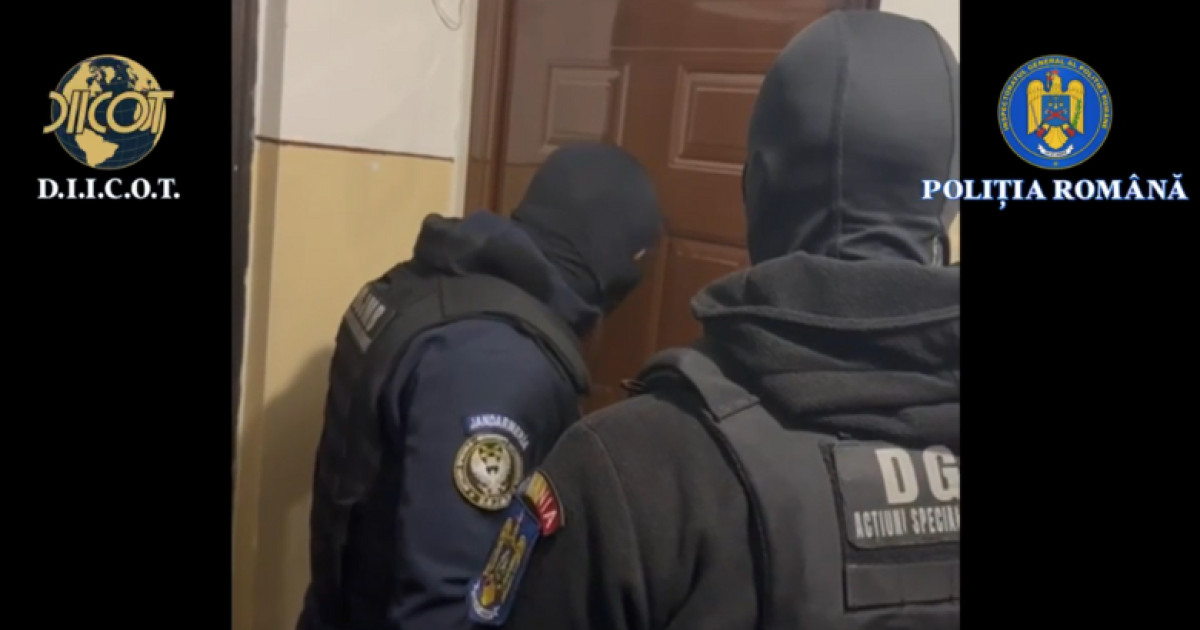 Ziua Z DIICOT desfasoara peste 150 de perchezitii