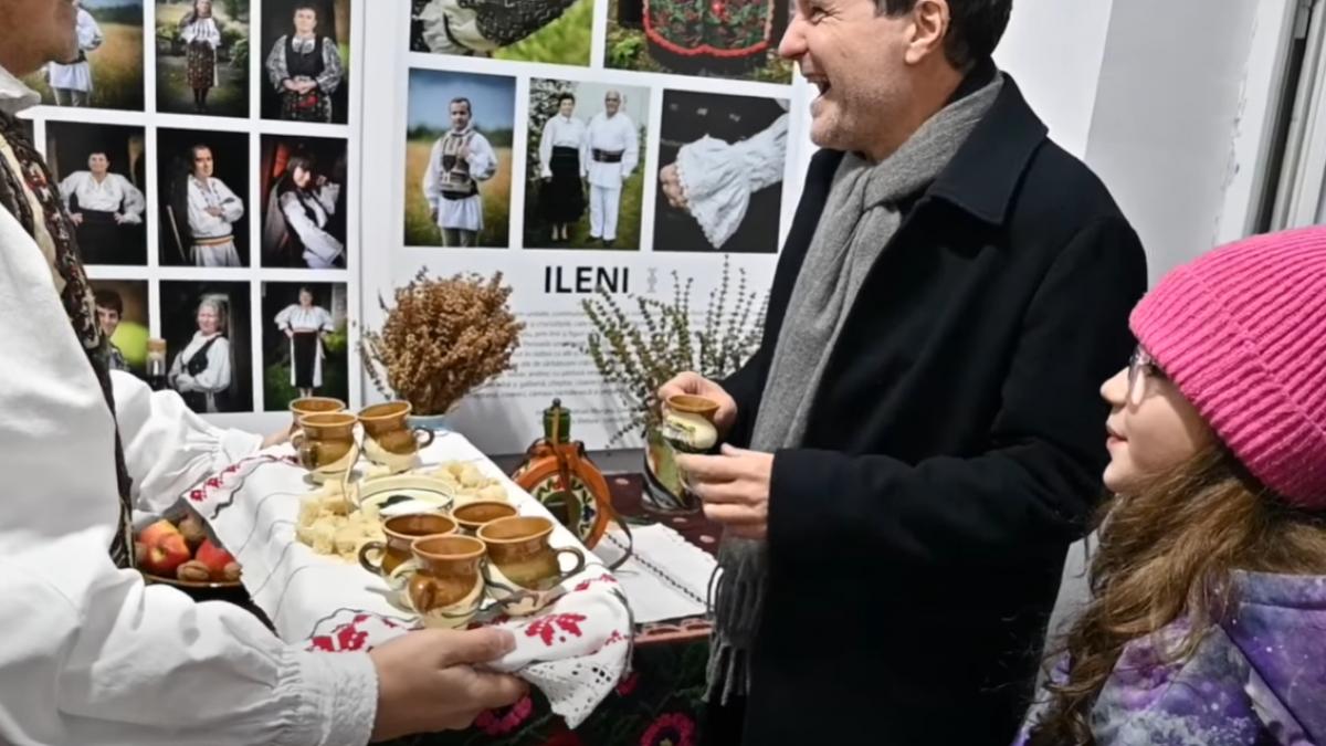 Nicussor Dan si fiica sa au vizitat muzeul