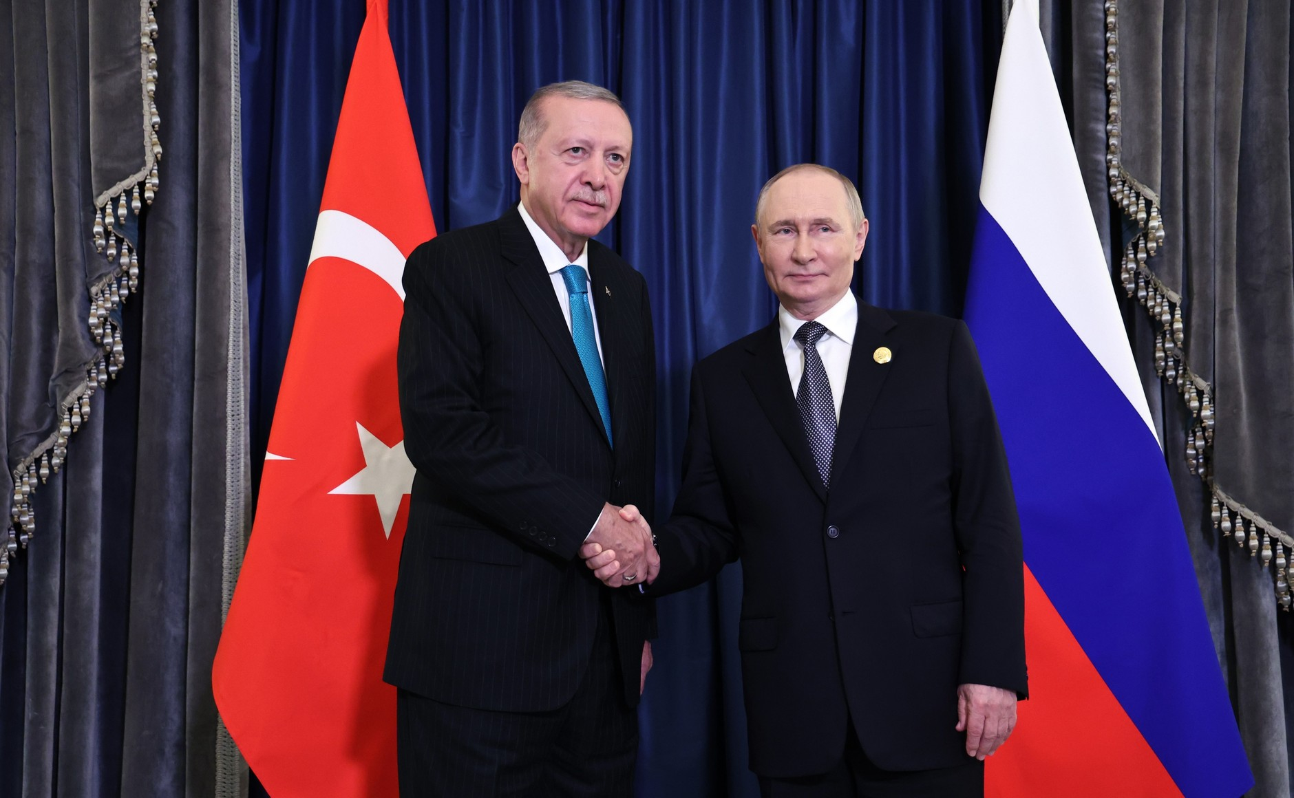 Putin si Erdoan au avut o discutie de 40 de minute