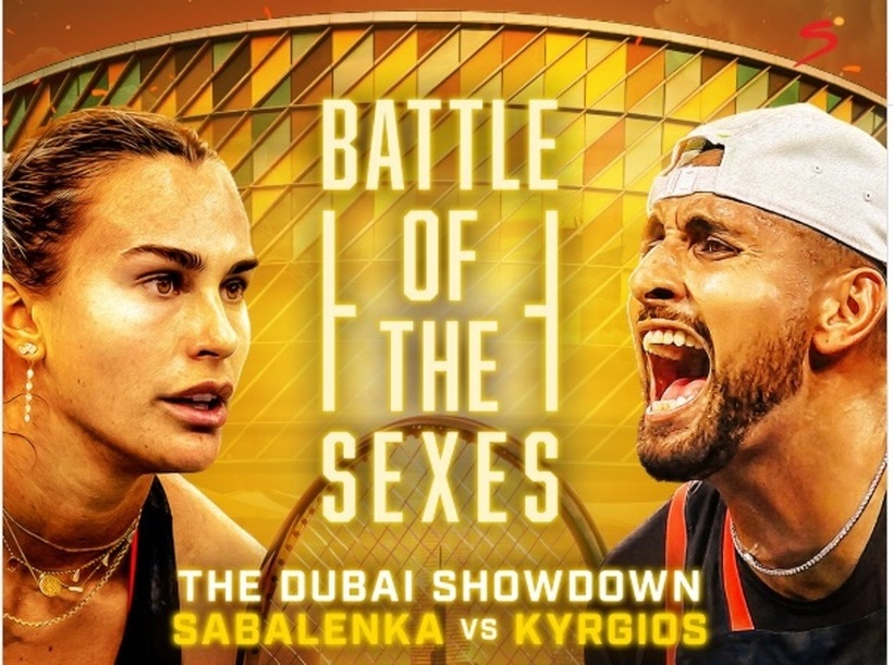 Tenis Nick Kyrgios invinge in Batalia Sexelor cu Sabalenka