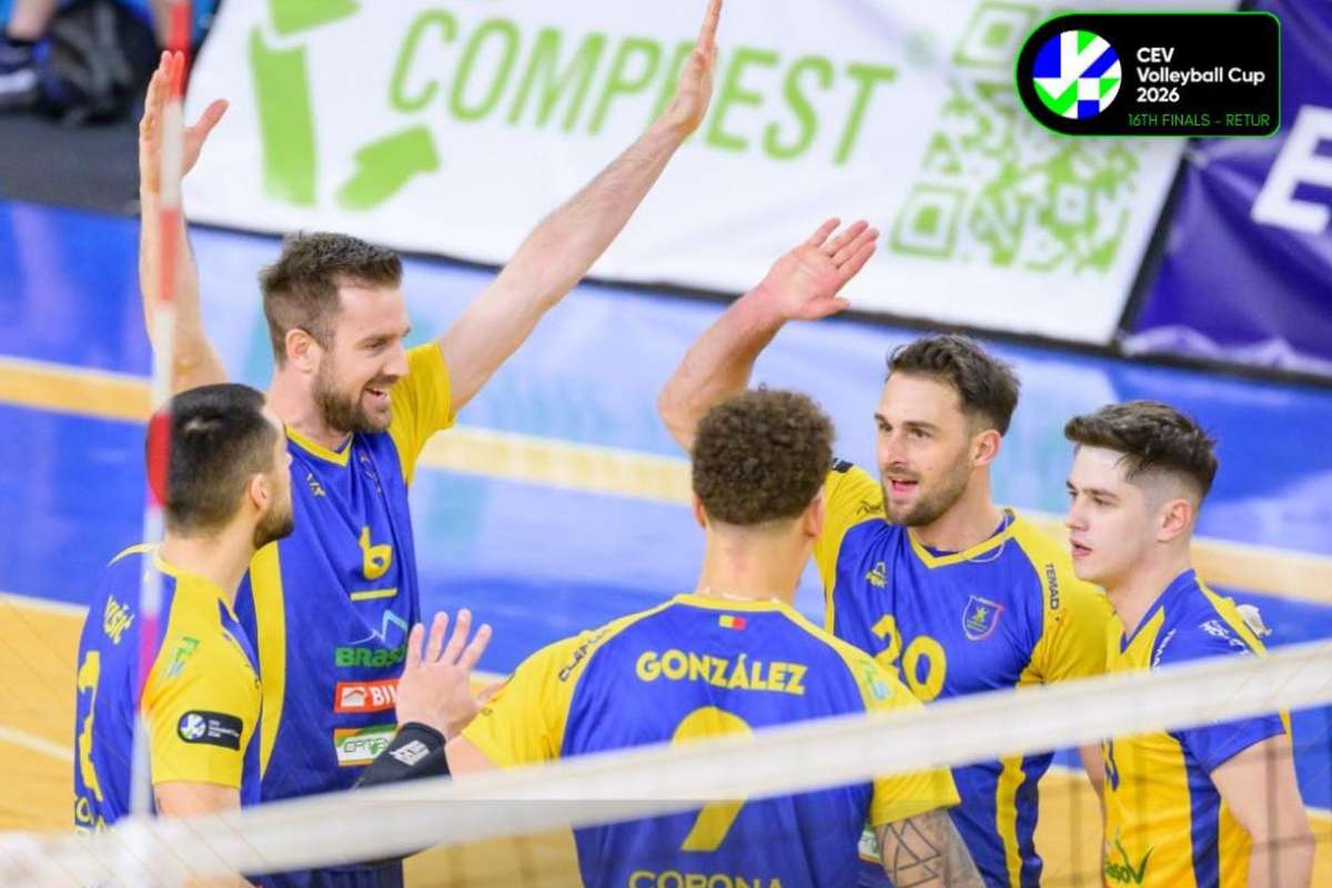 Corona Brasov s a calificat in optimile Cupei CEV