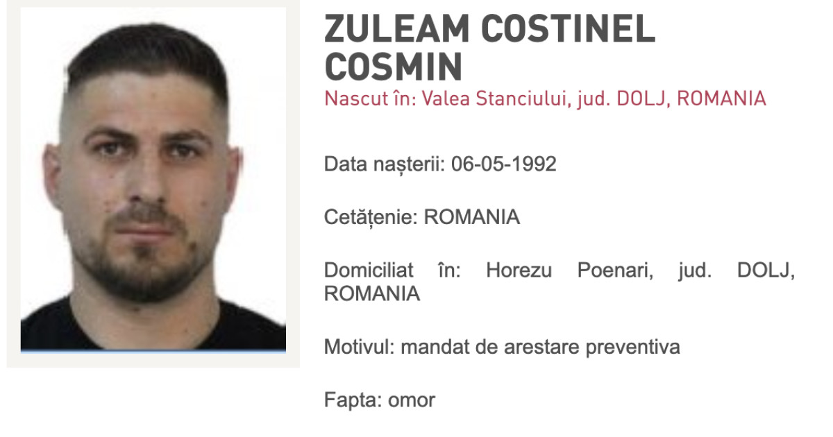 Costinel Cosmin Zuleam prins in Indonezia pentru uciderea lui Adrian Kreiner