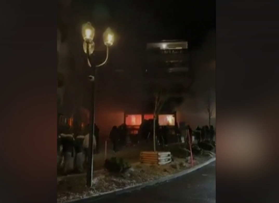 Incendiul din Elvetia a fost provocat de o petarda