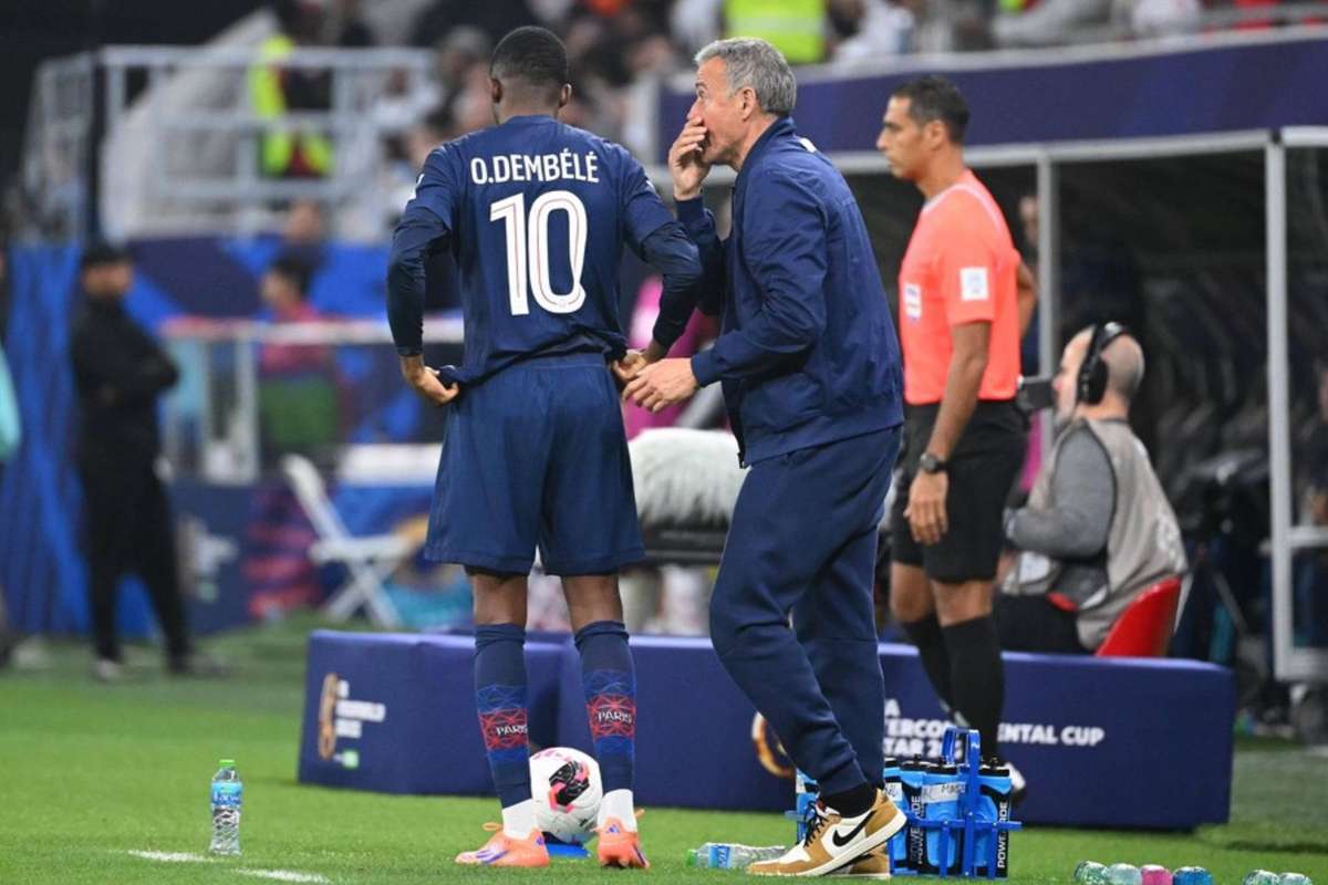 Luis Enrique a discutat viitorul sau si al lui Dembele la PSG