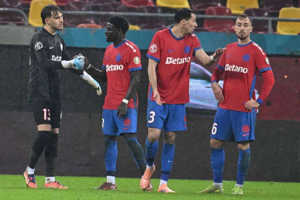 FCSB la un pas de dezastru Ce sanse mai are campioana sa ajunga in play off dupa infrangerea din Banie