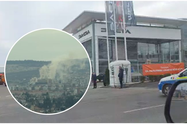 Doi barbati au fost intoxicati cu fum in urma incendiului de pe Calea Turzii Ce a provocat incendiul Intreaga zona a fost acoperita de fum