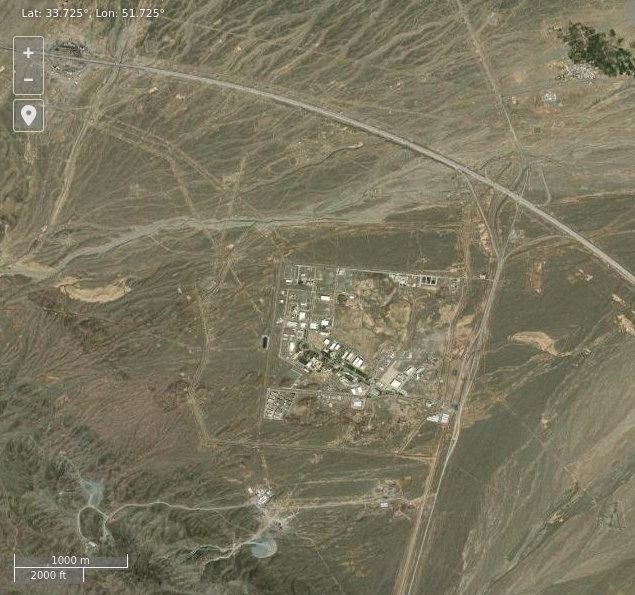 Iranul declara ca centrala nucleara de la Natanz a fost bombardata din aer