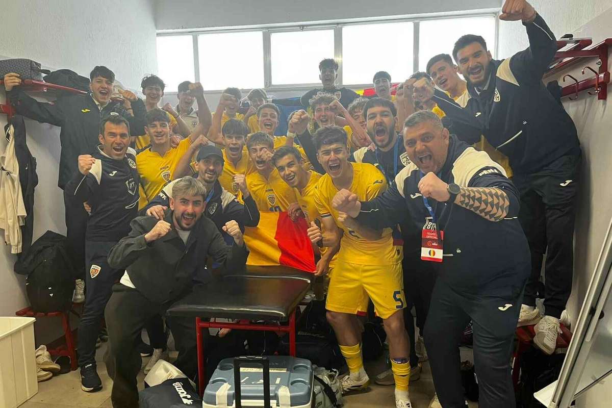 Romania U17 isi mentine parcursul perfect victorie impotriva Portugaliei si prima pozitie in grupa