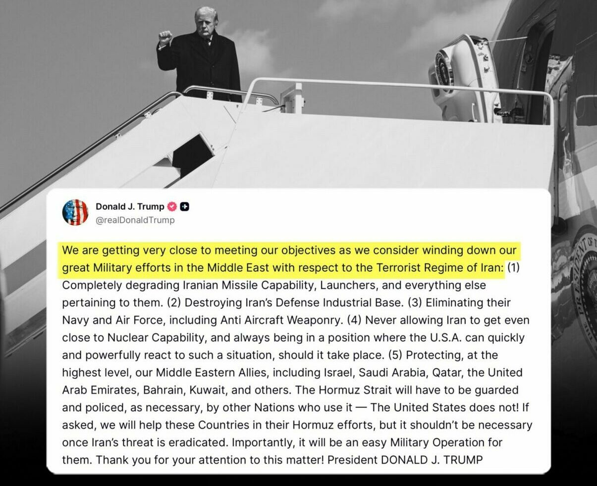 Trump anunta ca SUA sunt pe cale sa isi atinga obiectivele militare impotriva Iranului Bursele globale scad dupa trei saptamani de conflict