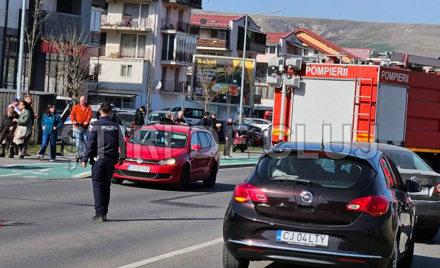 accident grav in cluj un tanar motociclist a fost internat la spital dupa un impact intre doua masini viteza constituie un pericol zilnic