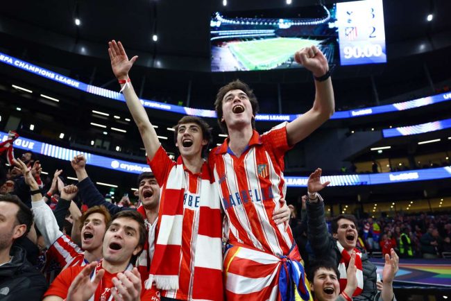 lovitura dubla pentru atletico calificare in sferturile ligii campionilor si un bonus de 125 milioane euro