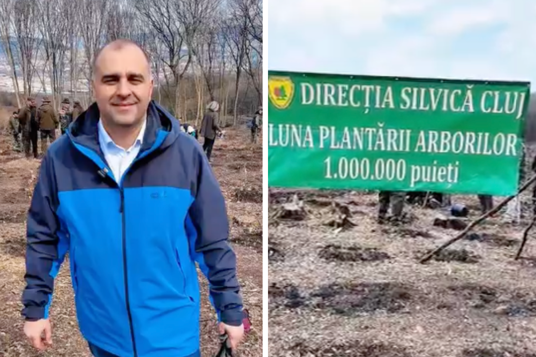video 20000 de puieti planati dintr o singura zi la cluj o actiune ampla de reimpadurire la cheile baciului cine a fost implicat si cum poti participa