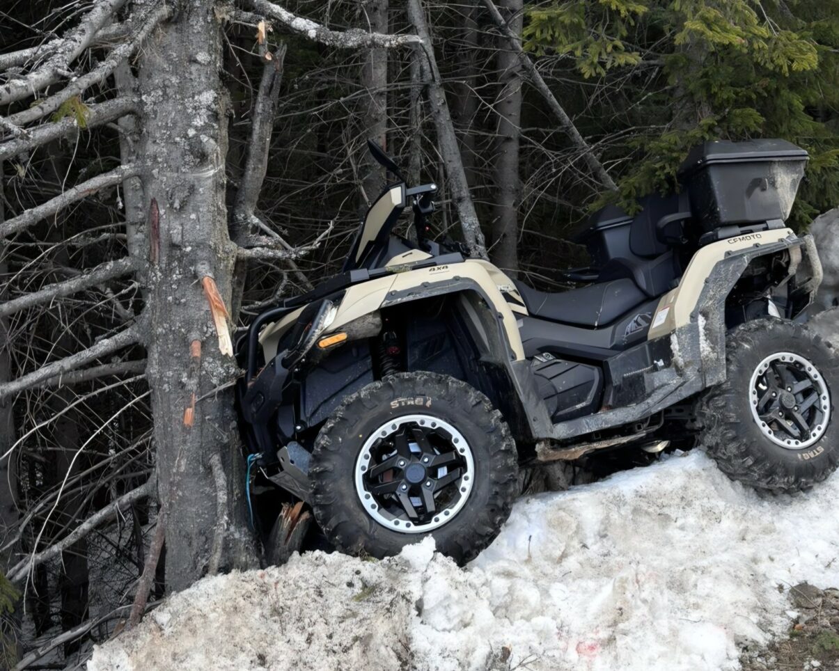 Accident grav de ATV in Gorj Doua persoane au fost ranite una fiind in stare critica