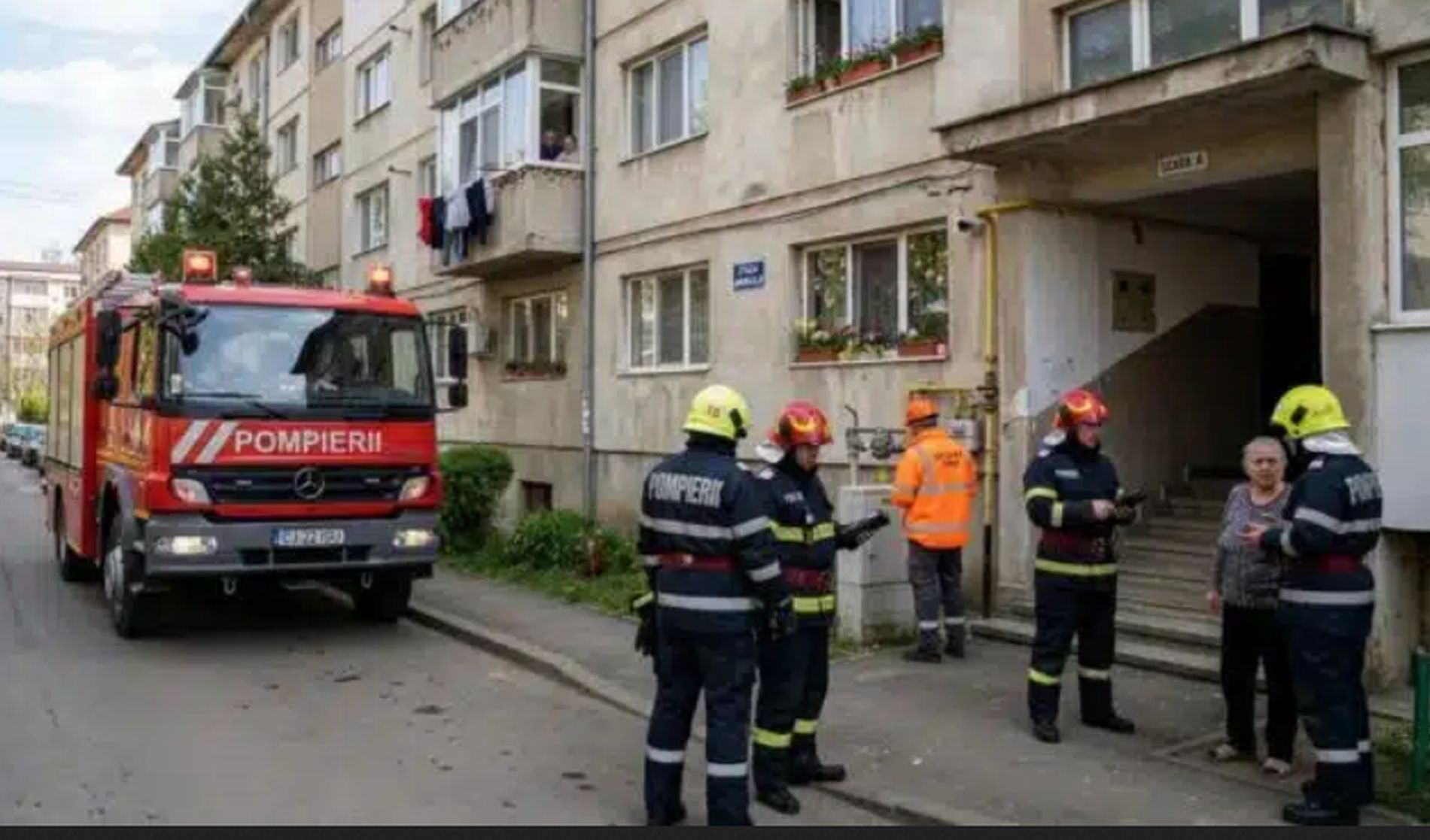 Alerte in prima zi de Paste Locatarii au sunat disperati la 112 dupa ce au simtit un miros puternic de gaz in scara blocului Cum a fost evitata o tragedie