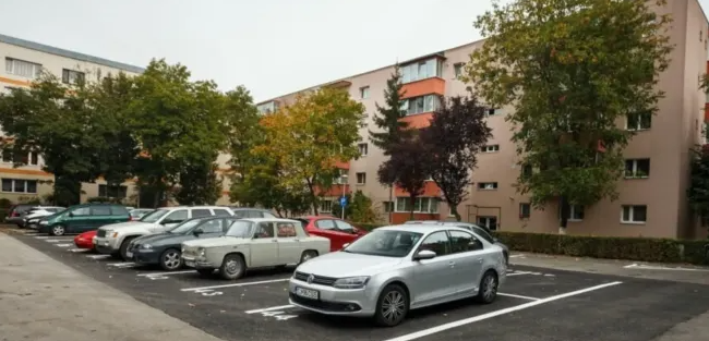Conflict intre vecini pe o strada din Cluj Napoca I mi scuipa pe masina pentru ca o parchez pe strada
