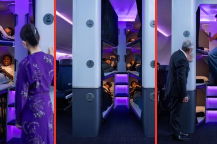 Revoluție în aviație: pasagerii din clasa economică vor avea posibilitatea să doarmă în paturi în timpul zborurilor lungi