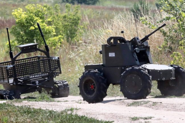 Un corespondent de razboi specializat la Cluj Napoca anunta ca Ucraina si a dezvoltat o armata de robotii Terminatorii au prins viata
