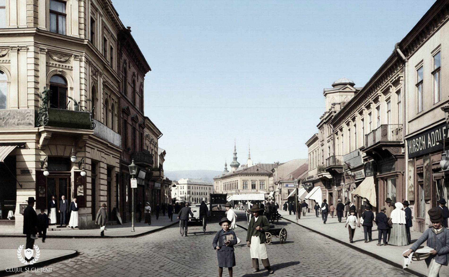 foto recunoasteti locul imagini de arhiva cu cea mai ndragiata strada din cluj napoca acum 100 de ani centrul orasului era cu adevarat o bijuterie