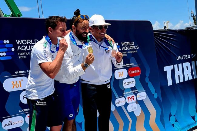 Catalin Preda castigator in prima etapa a Cupei Mondiale la sarituri in apa de la inaltime