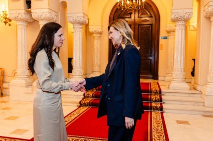 Ce au realizat Mirabela Grădinaru și Olena Zelenska în timpul Summit-ului B9. Imagini cu cele două…