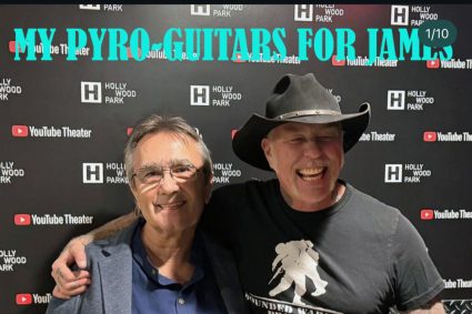 Dino Muradian, românul care transformă chitarele marilor artiști rock în opere de artă și colaborează cu Metallica.